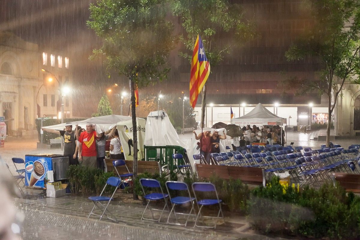 L'acte de Sabadell, passat per aigua