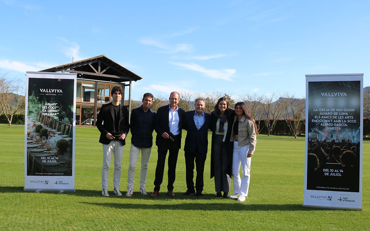 Els impulsors del festival en la presentació d'aquest dijous