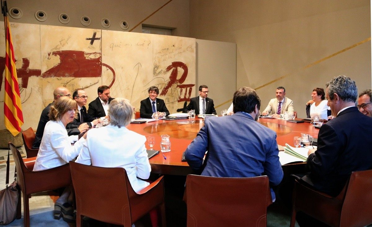 Reunió del Govern del 25 de juliol del 2017