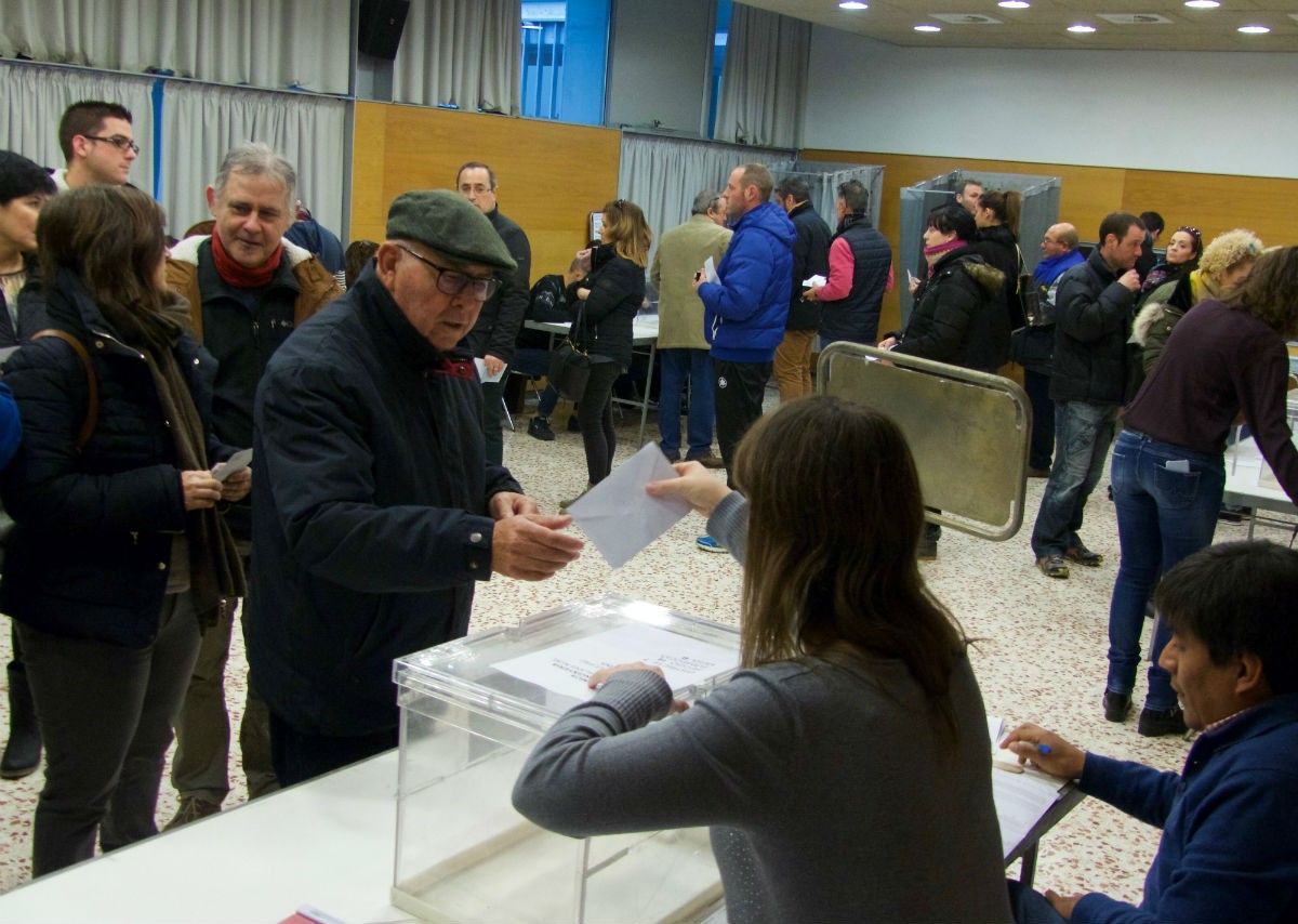 Imatge d'una elecció recent, a Tarragona.
