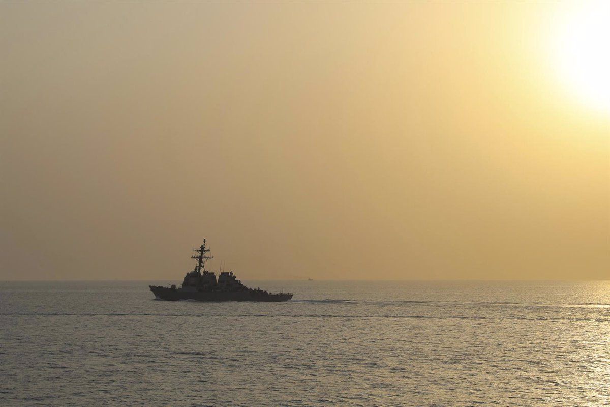 Un buc de guerra al Golf d'Oman