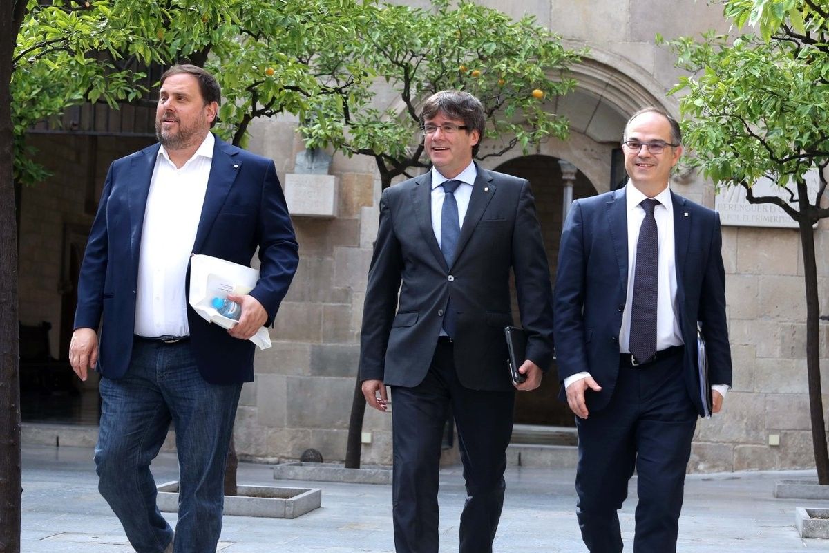 Junqueras, Puigdemont i Junqueras, aquest dimecres