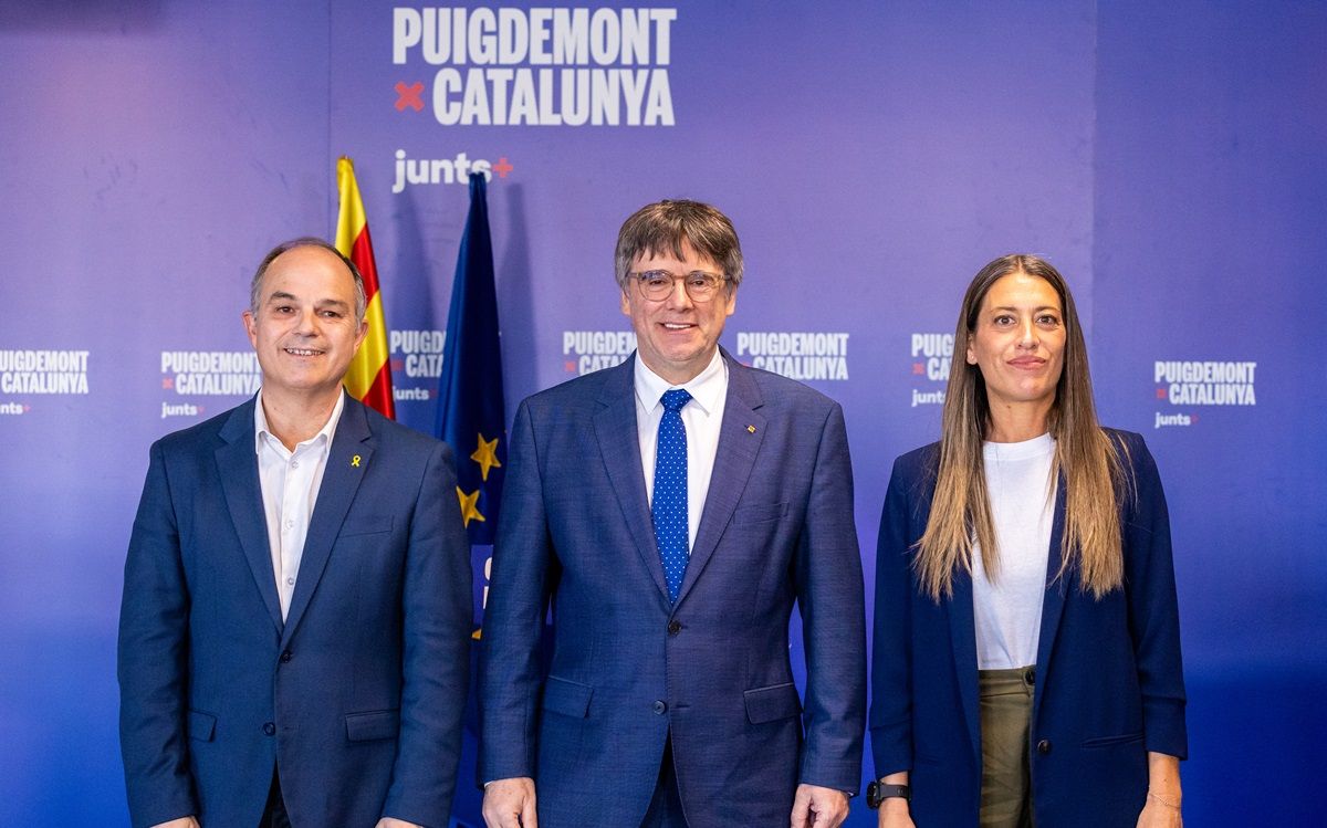 Puigdemont, Nogueras i Turull, aquest divendres a la Catalunya Nord.