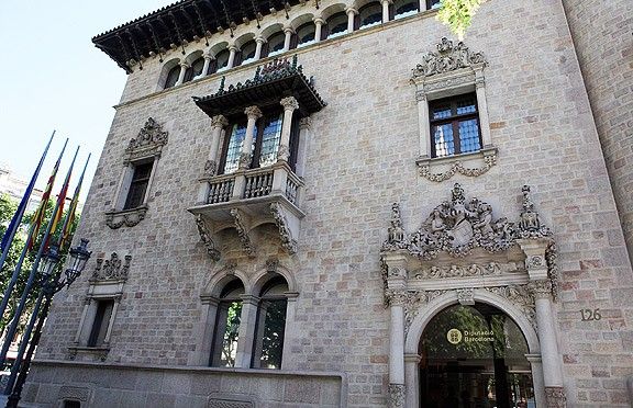Edifici de la Diputació de Barcelona.