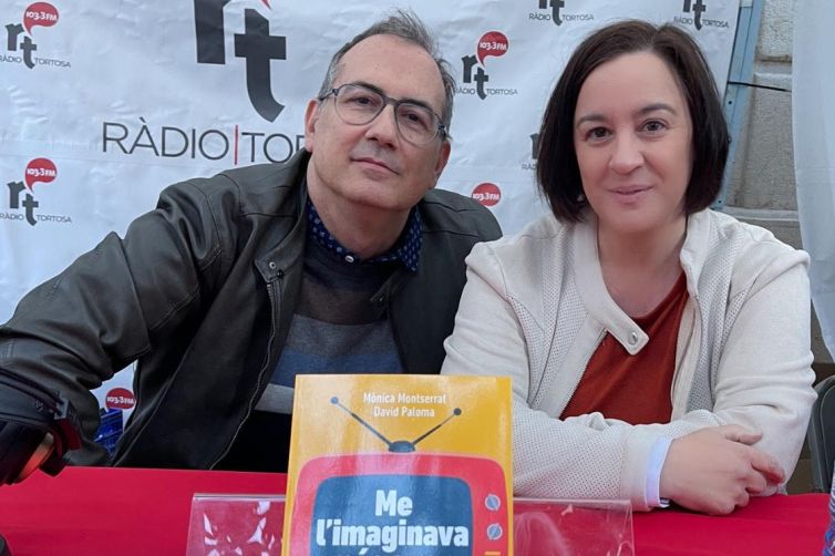 David Paloma i Mònica Montserrat a la signatura de Tortosa