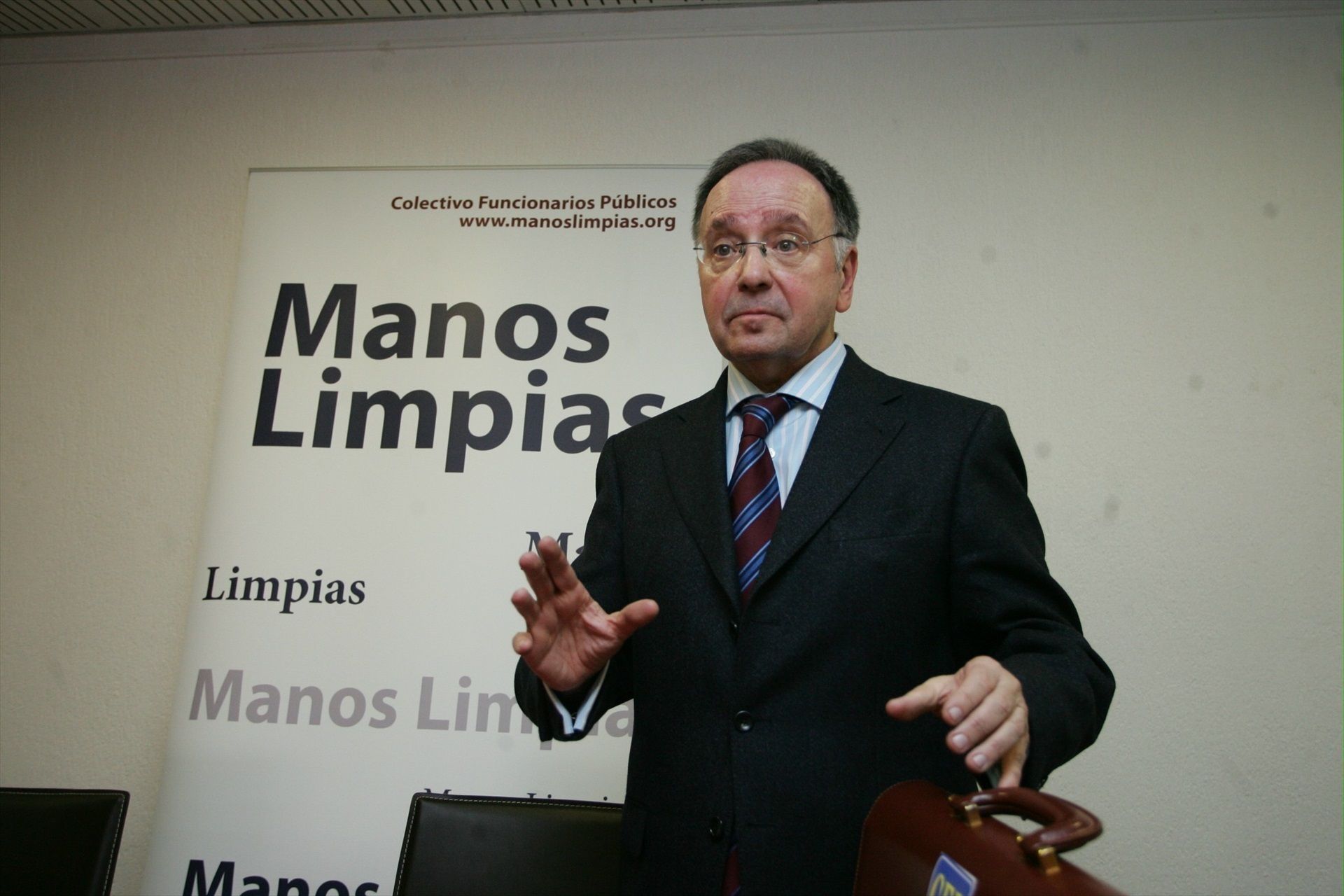 El president i fundador de Manos Limpias