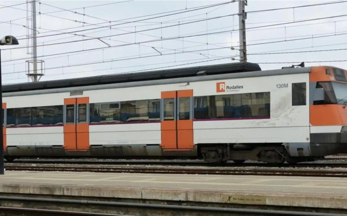 Imatge d'arxiu d'un tren de Rodalies