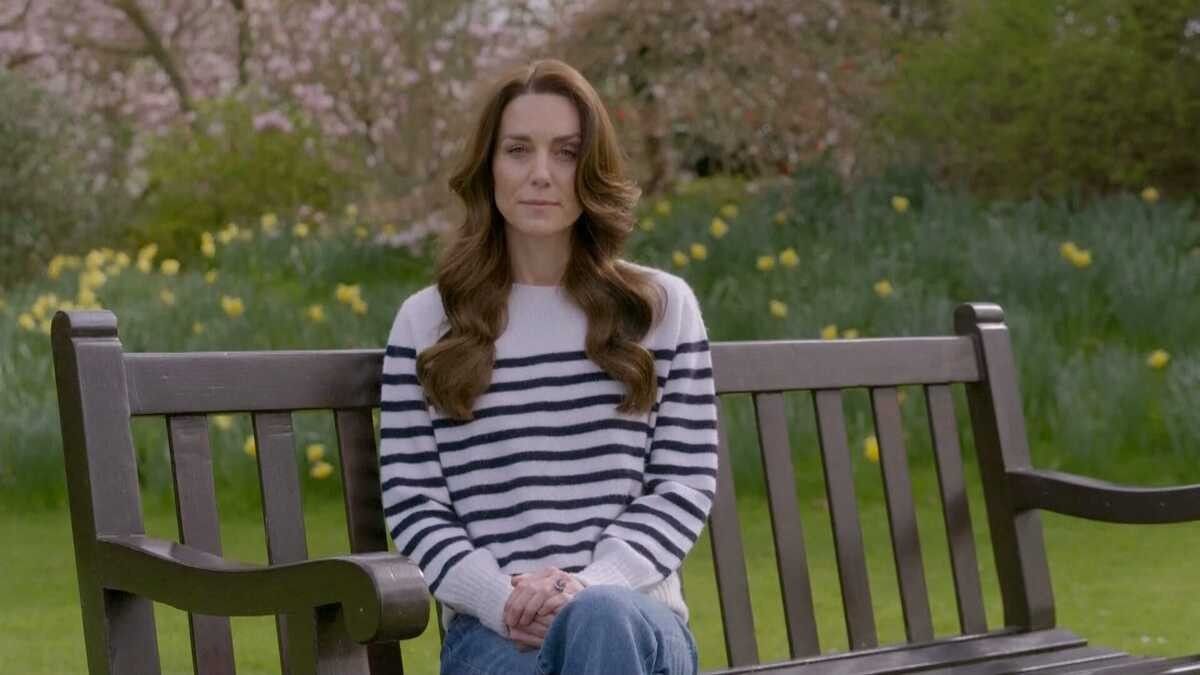 Kate Middleton, en el vídeo en què ha anunciat que pateix càncer