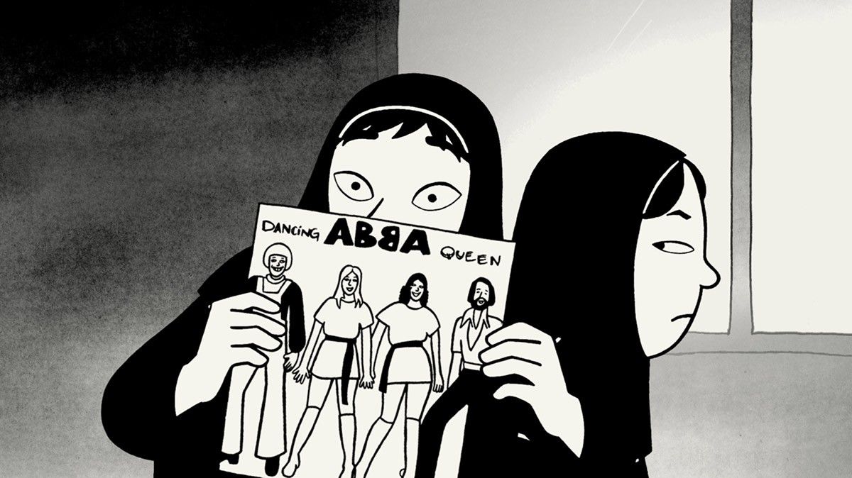 ABBA i el punk, part de la història que explica «Persepolis»