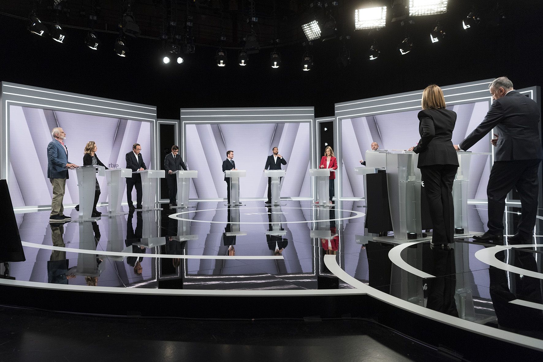 Debat de candidats a RTVE.
