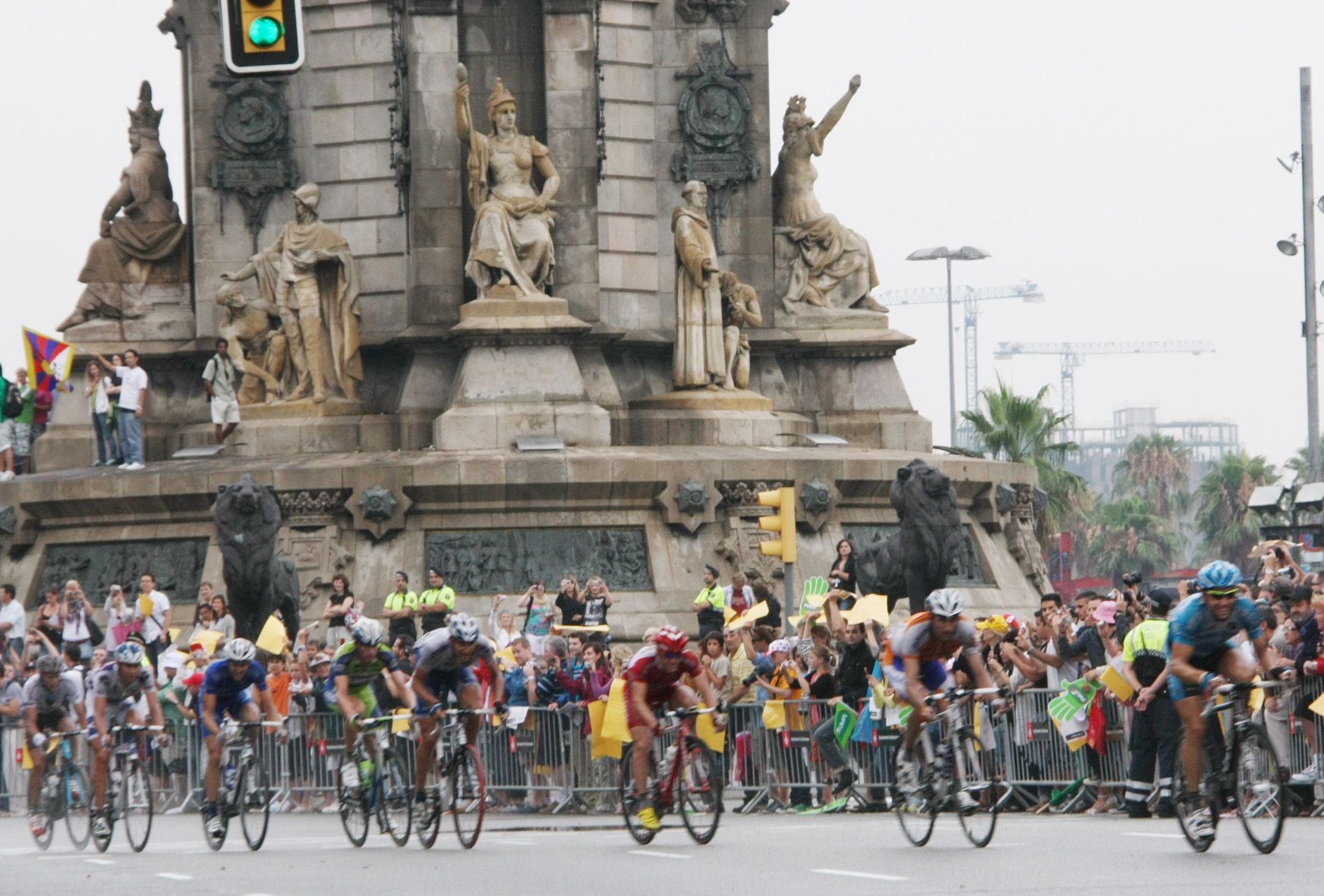 Etapa del Tour de França per Barcelona, l'any 2009