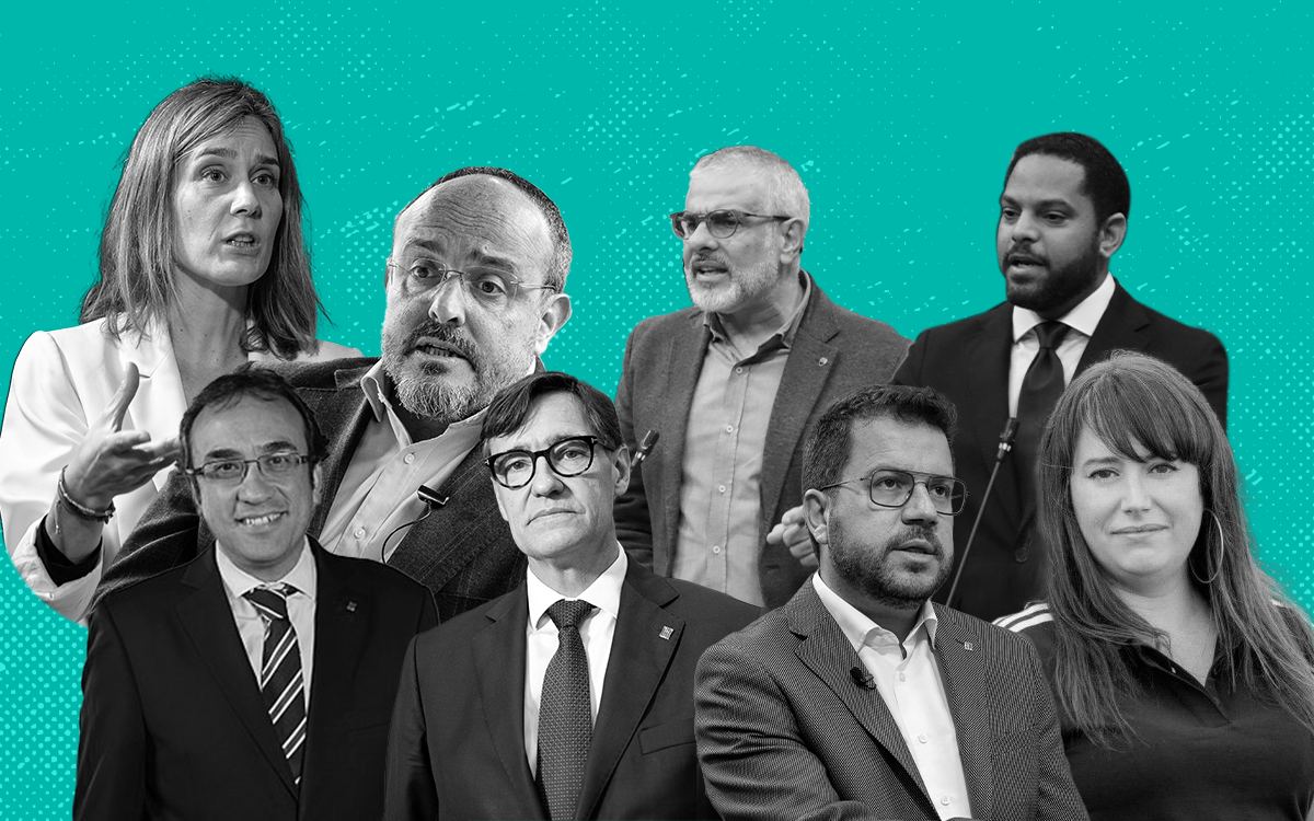 Candidats 12-M debat La Sexta