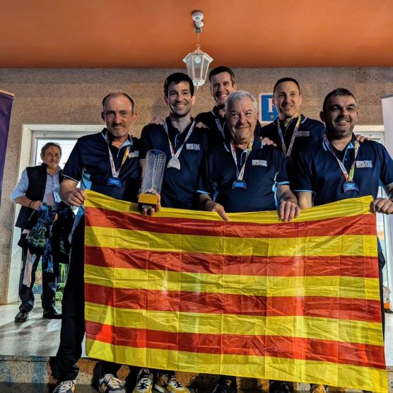 Amb la selecció de Catalunya
