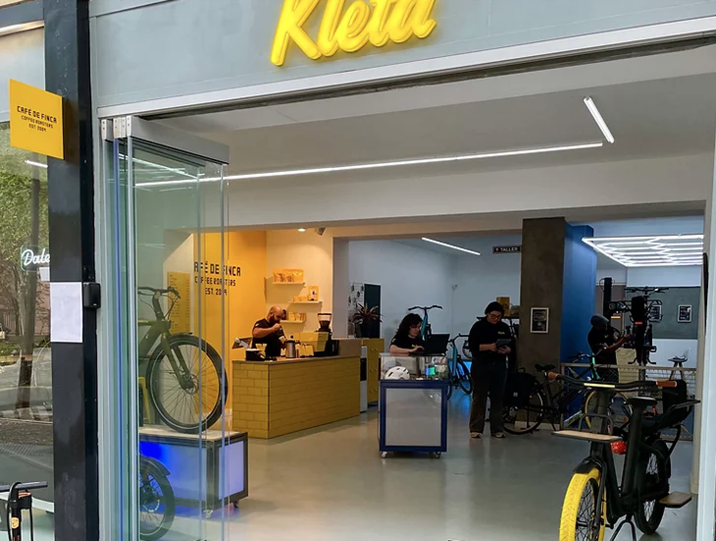 Kleta, una de les botigues de ter Stegen i els Gasol