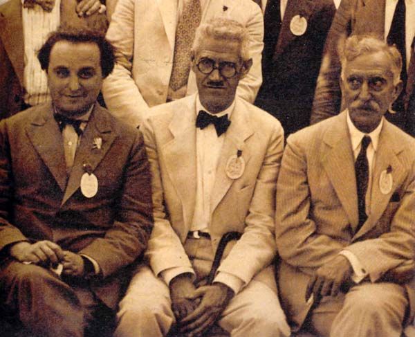Ventura Gassol, Josep Conangla i Fontanilles i Francesc Macià, figures clau de l’Assemblea celebrada a l’Havana el 1928