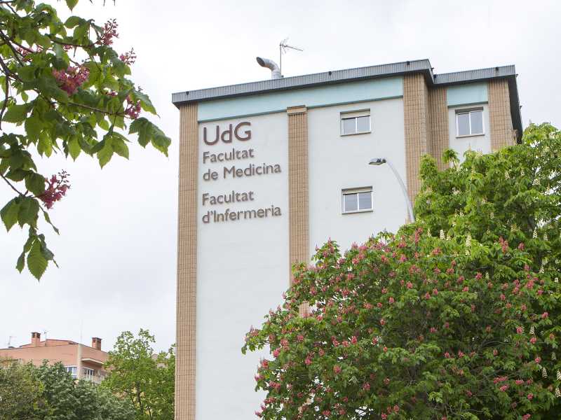 La facultat d'Infermeria de la UdG, en una imatge d'arxiu