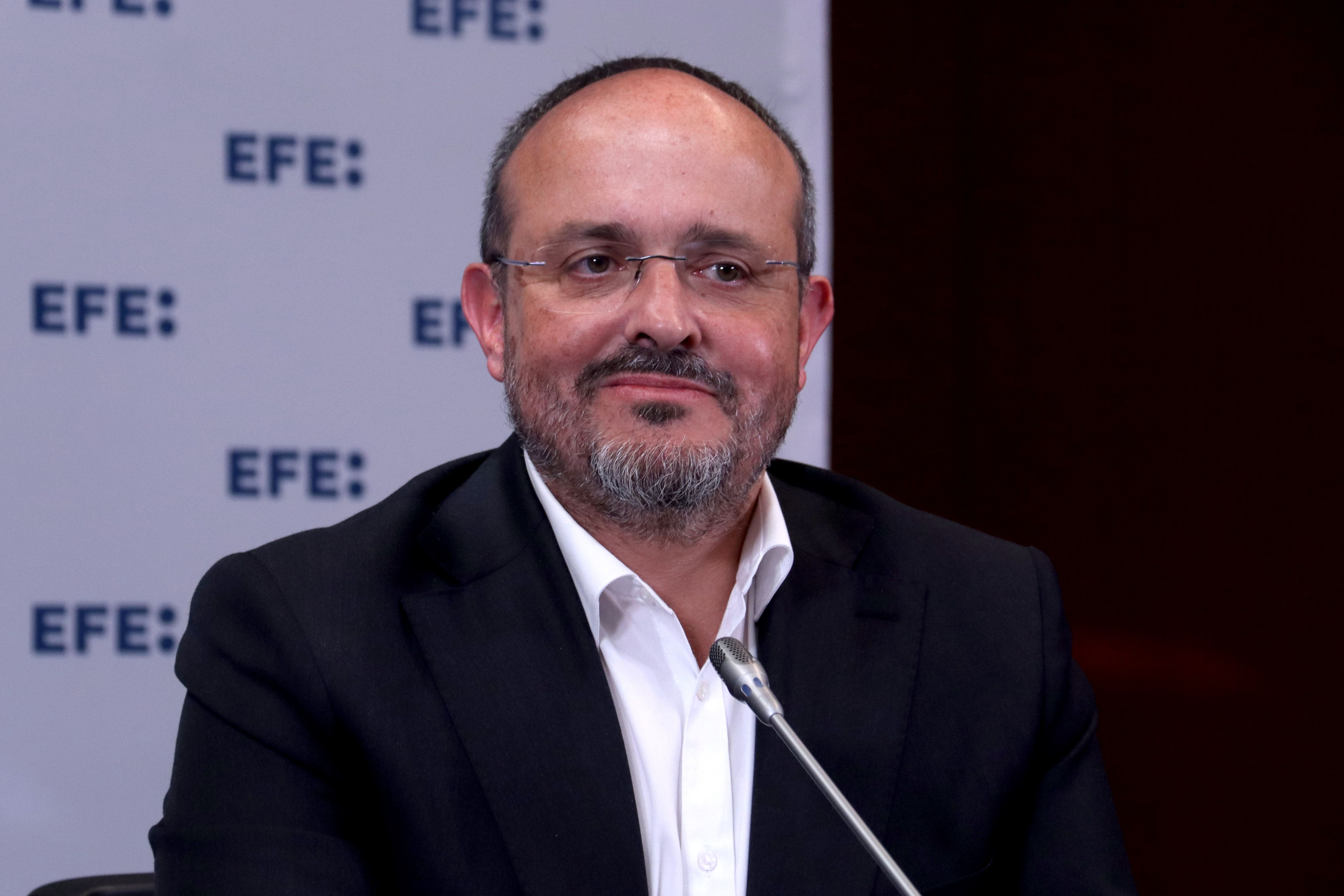 Alejandro Fernández, a la seu d'EFE.