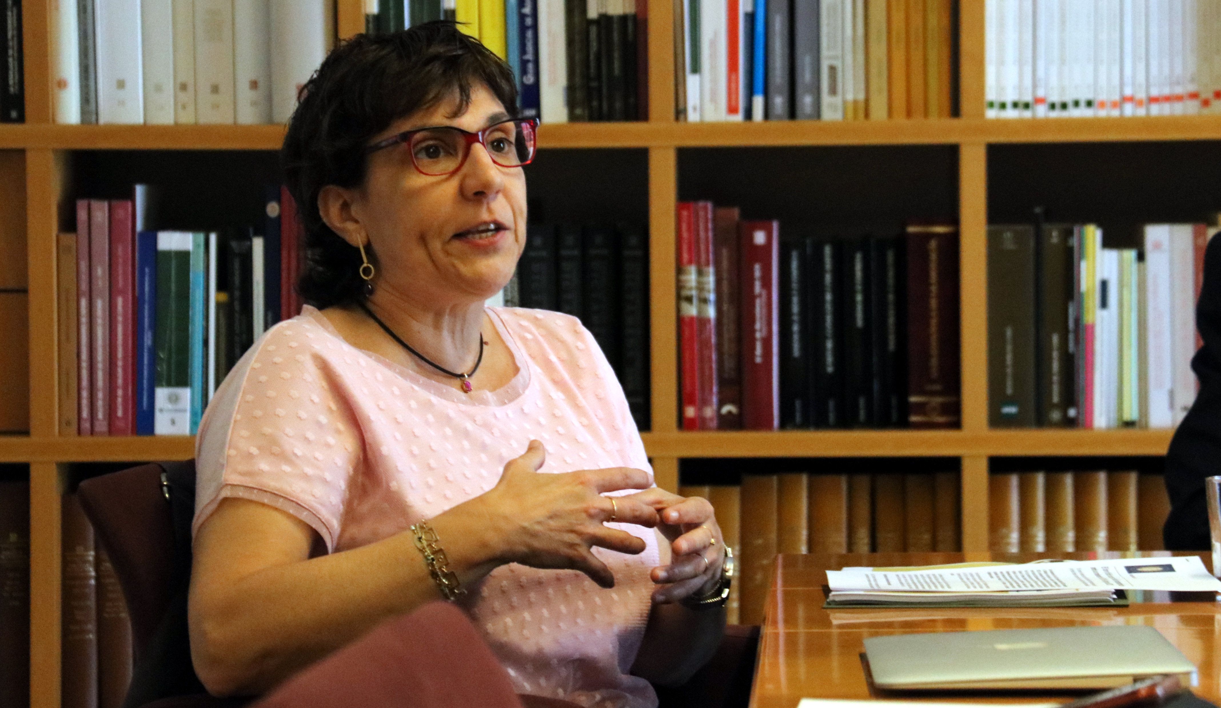 La presidenta de la comissió del torn d'ofici del CICAC i degana del Col·legi de l'Advocacia de Sabadell, Eulàlia Barros