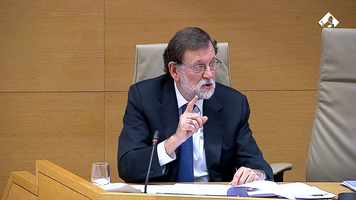 Mariano Rajoy, a la comissió sobre el cas Kitchen