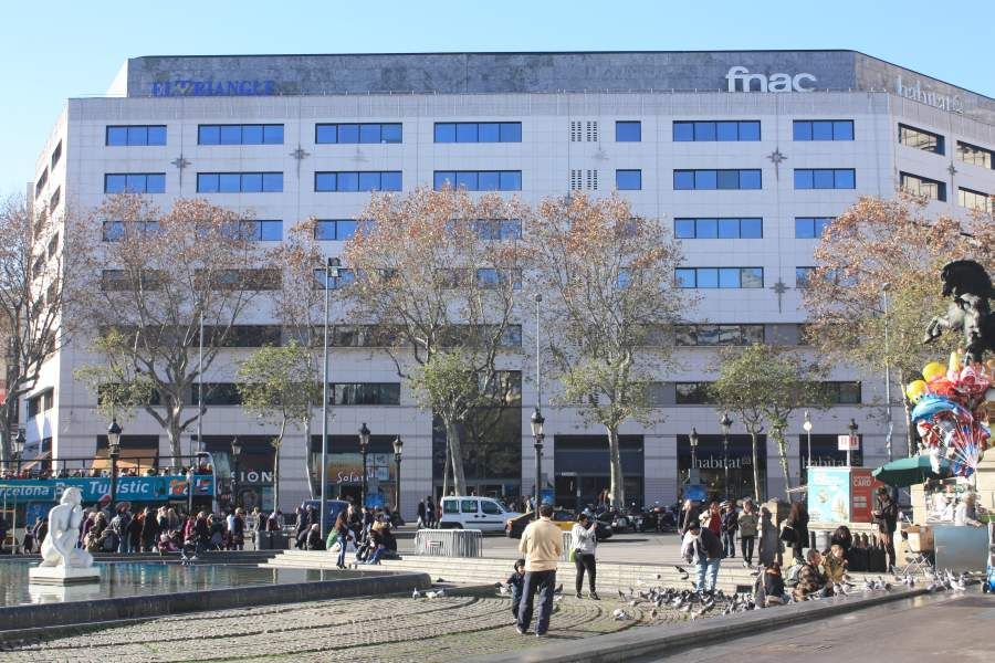 La botiga de la FNAC a la plaça Catalunya de Barcelona