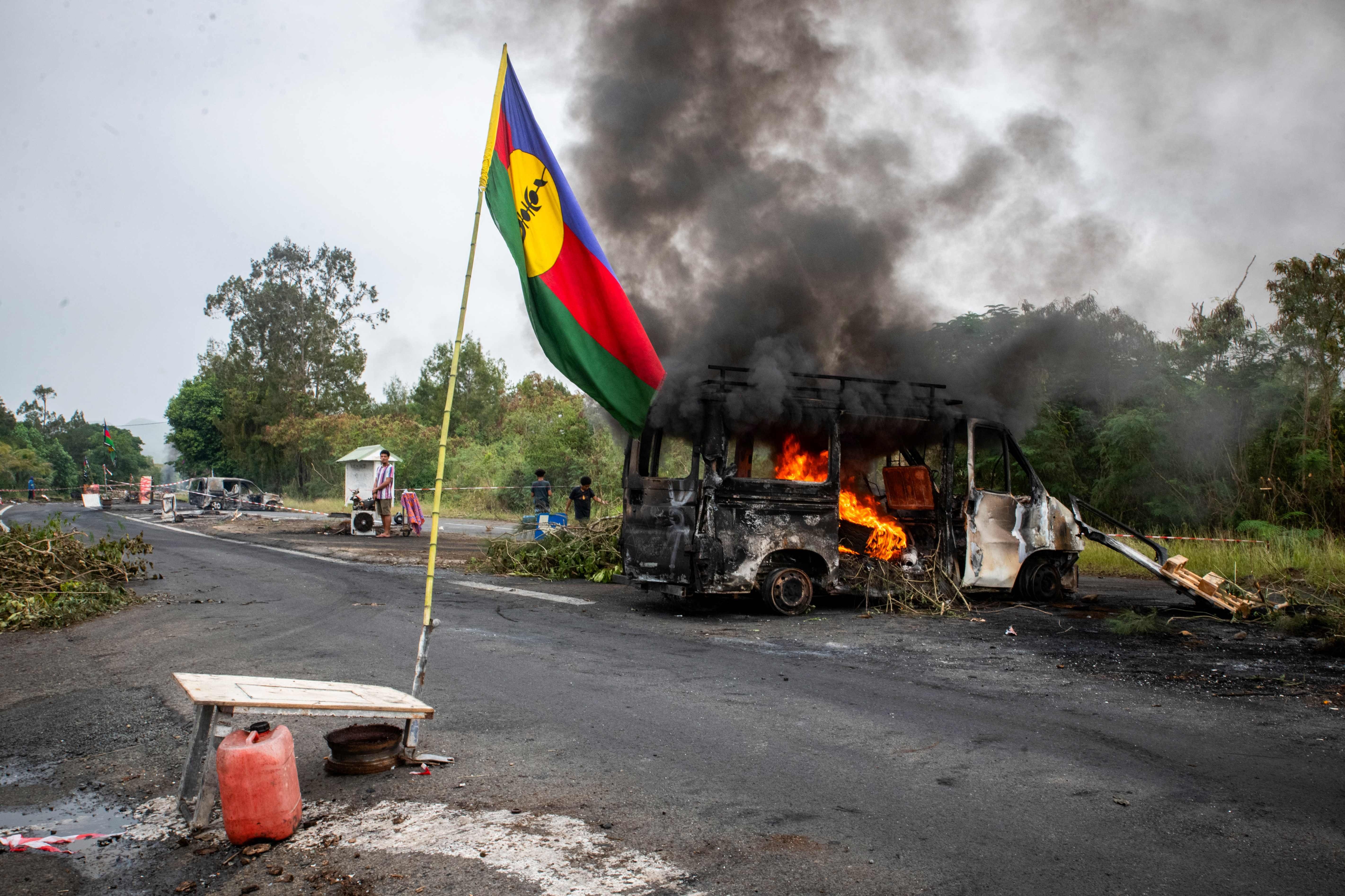 Destrosses per la crisi a Nova Caledònia