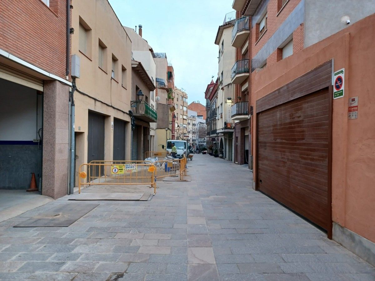 Imatge del carrer de Sant Jordi, on van ocórrer els fets