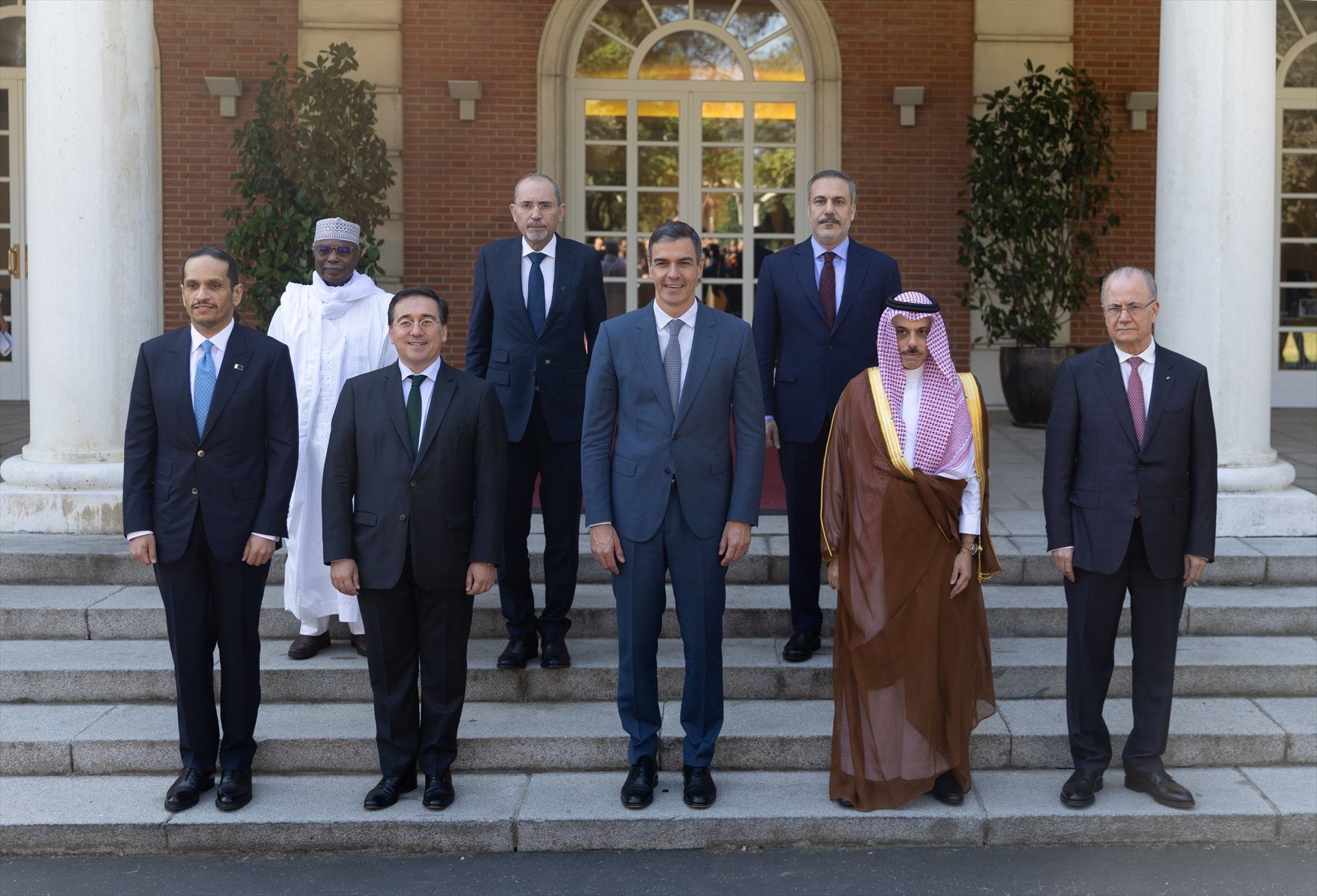 Sánchez rep els ministres d'Afers Exteriors del Comitè Ministerial Àrab Islàmic sobre Gaza