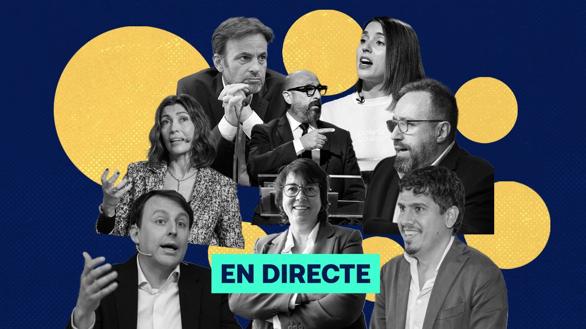 Els candidats del 9-J que participen al debat de TV3 i Catalunya Ràdio