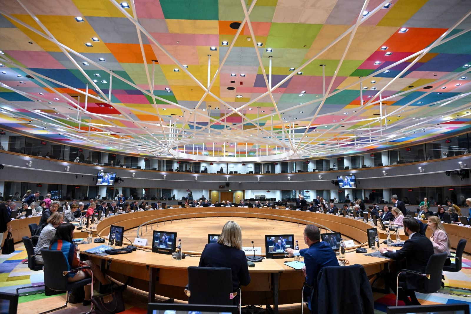 Reunió de ministres d'Exteriors del Consell Europeu, el maig passat.