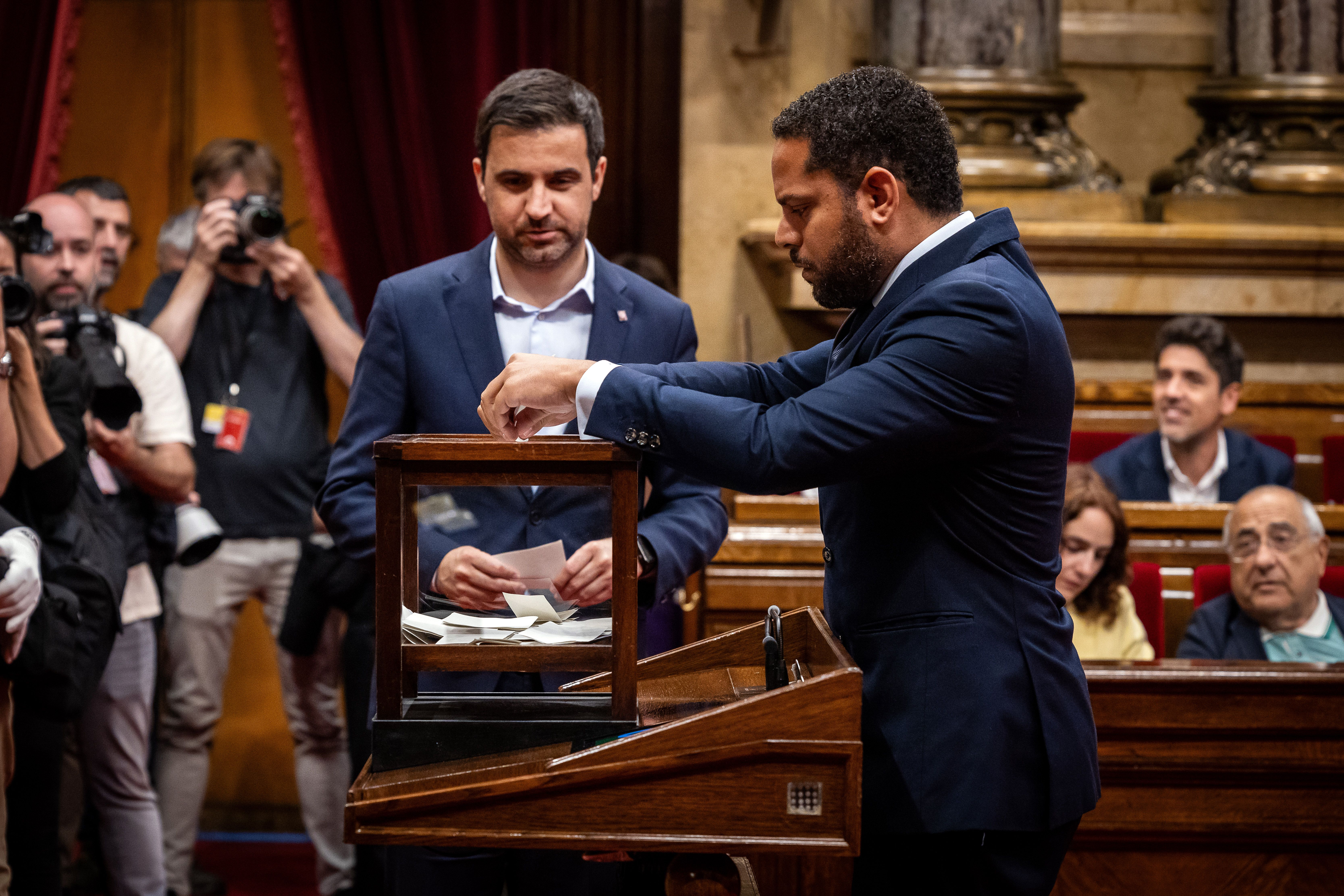 Ignacio Garriga, en imatge d'arxiu al Parlament