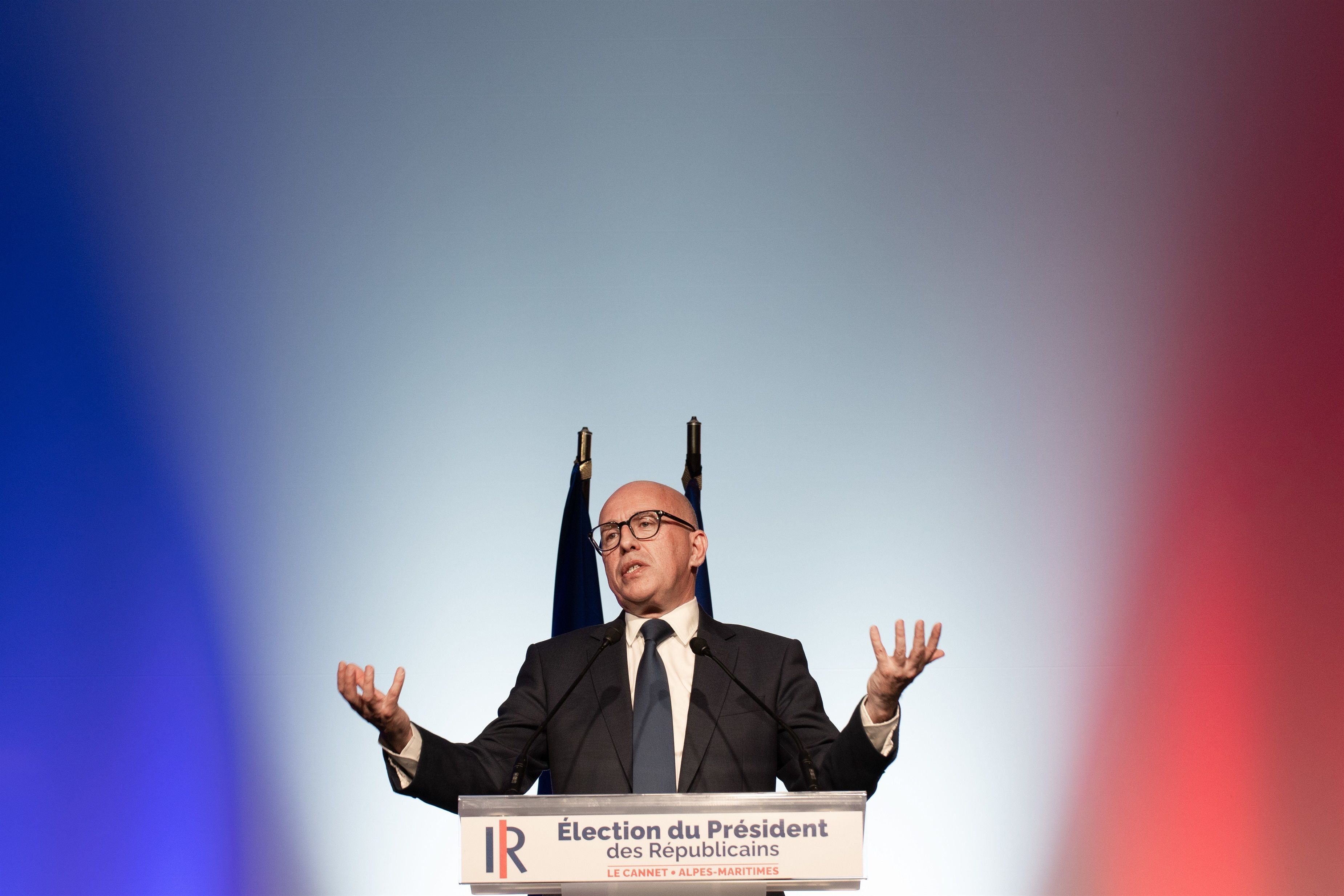 Eric Ciotti, fins ara líder de la dreta francesa.