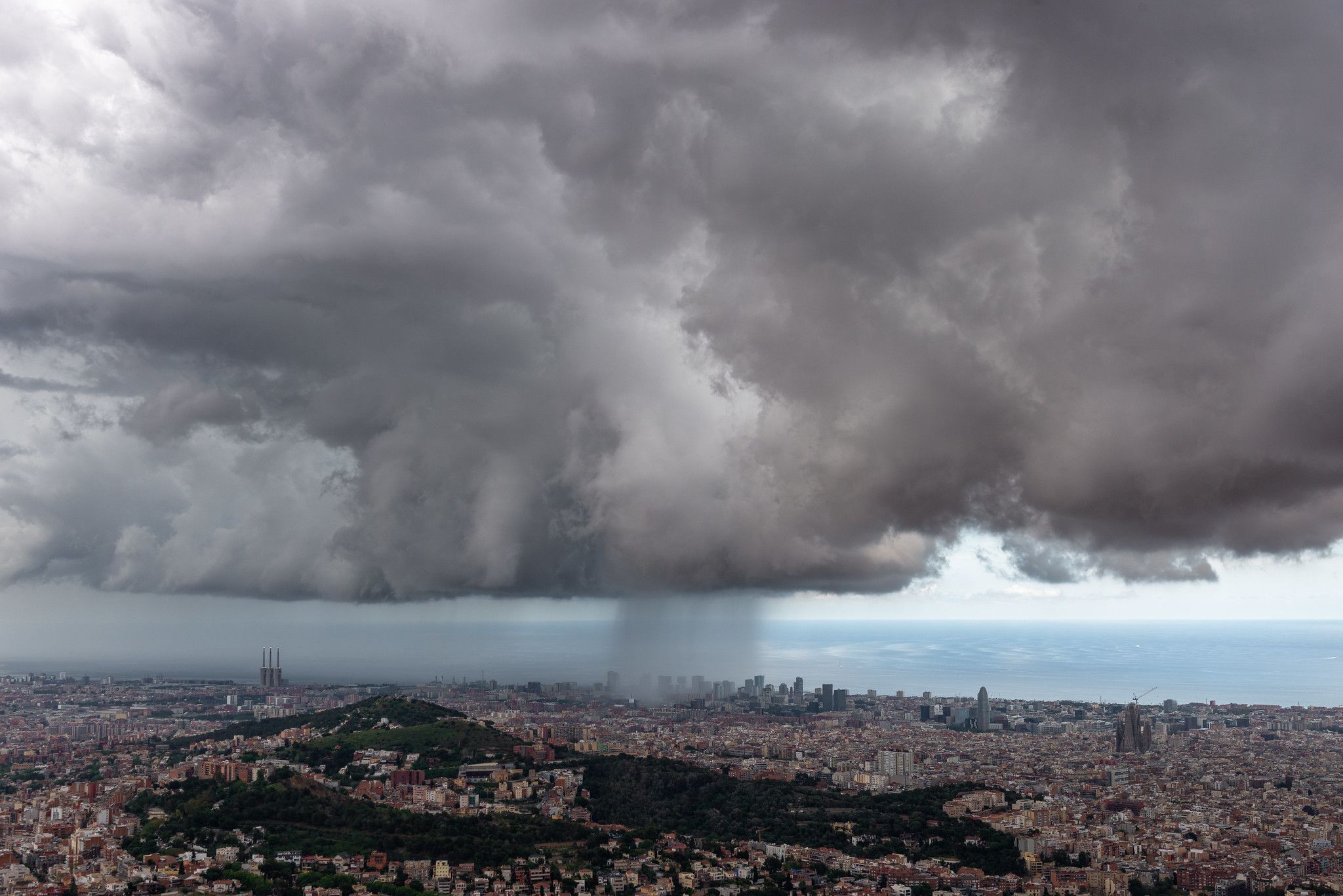 Pluja a Barcelona