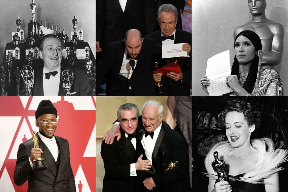 Les millors estadístiques dels Oscars en el seu 90è aniversari