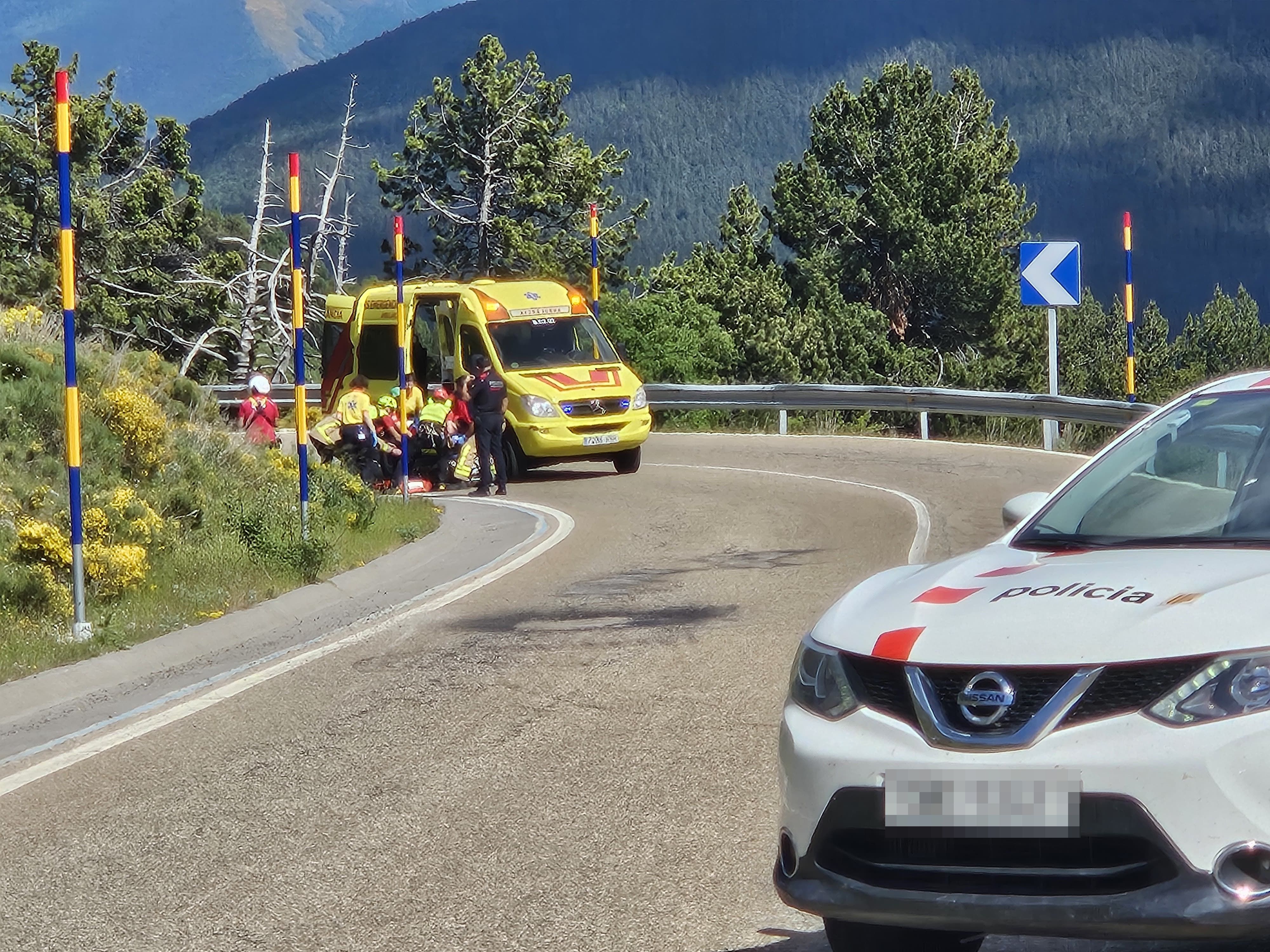 Un accident de trànsit en imatge d'arxiu