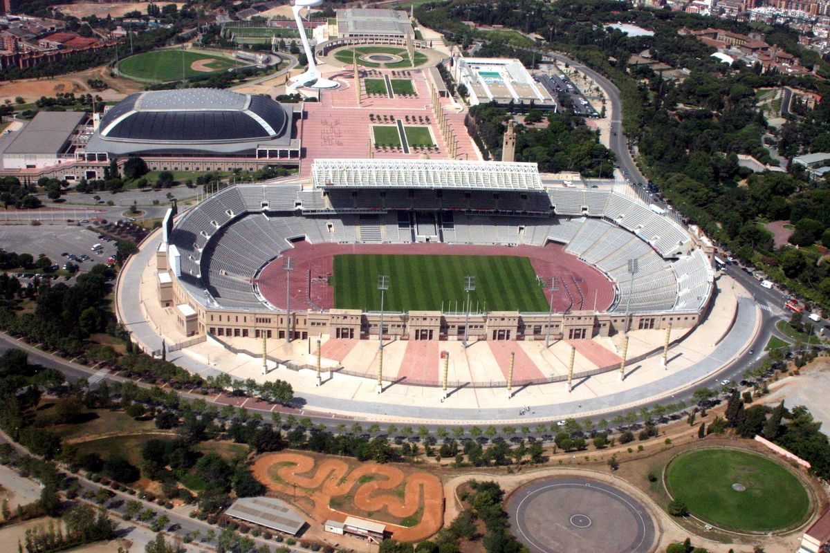 L'anella Olímpica de Barcelona, creada per als Jocs del 1992
