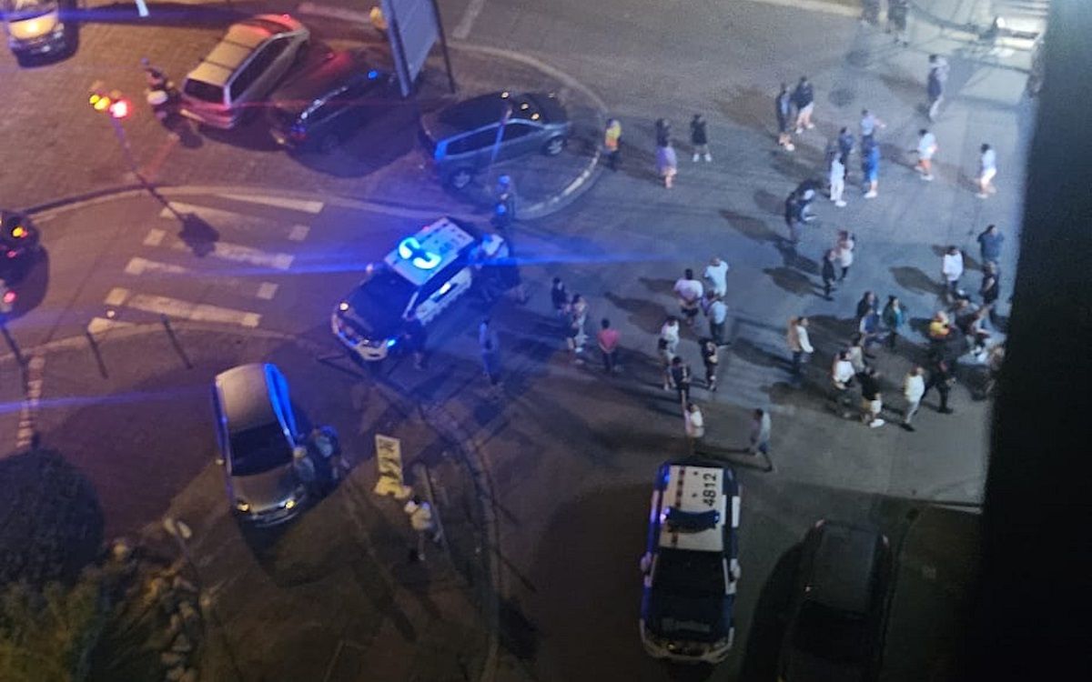 L'escena del tiroteig a Girona