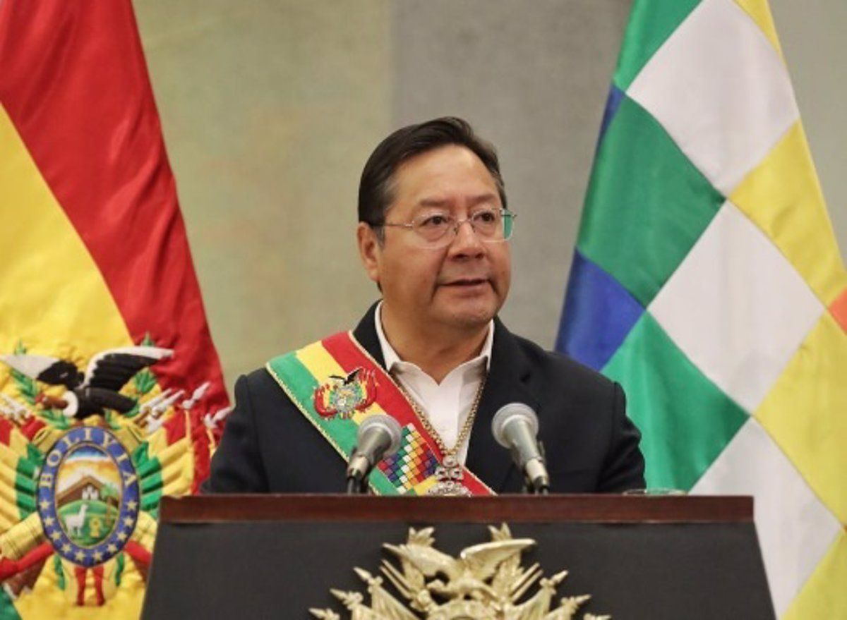 El president de Bolívia, Luis Arce