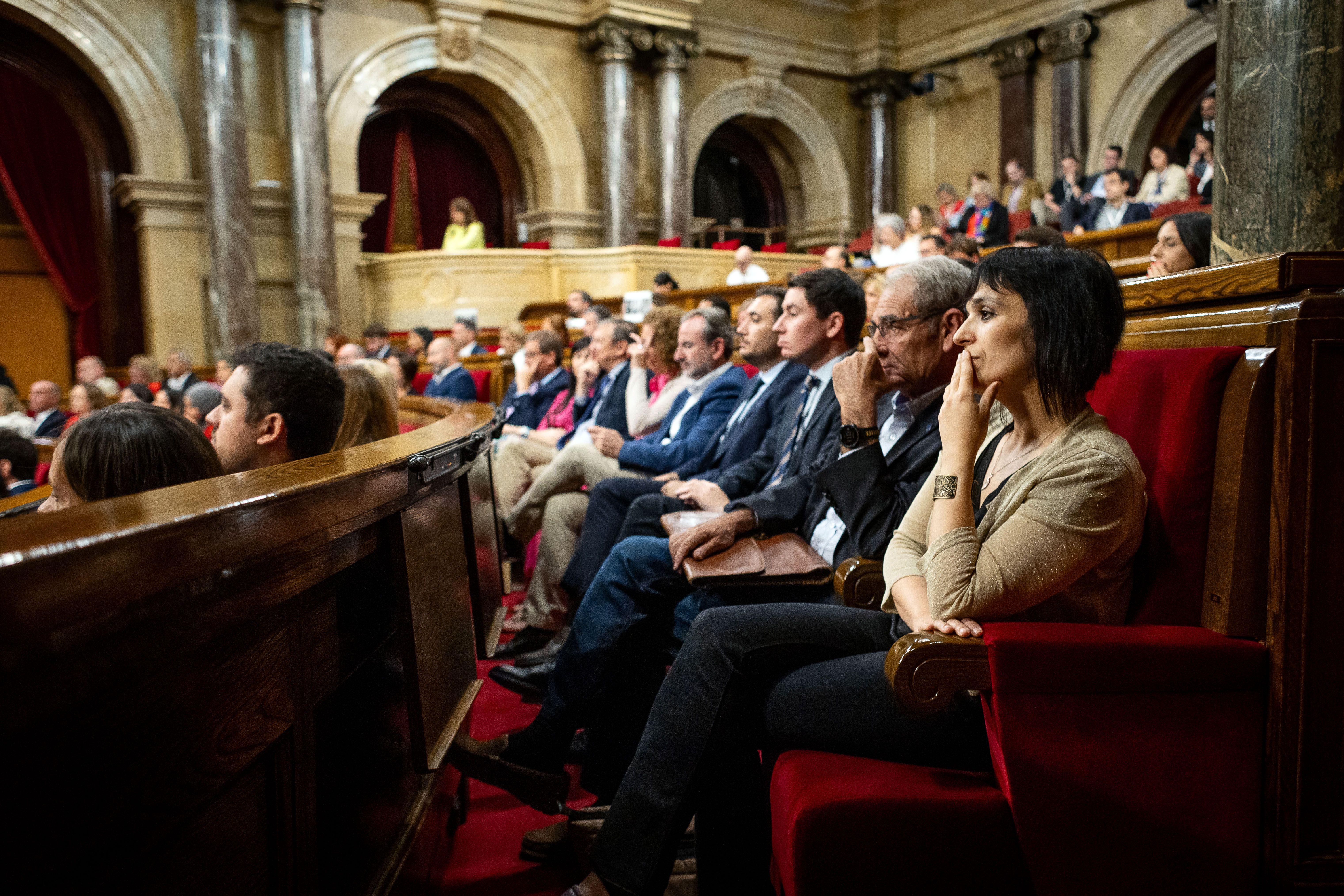 Sílvia Orriols, líder d'Aliança Catalana, al Parlament