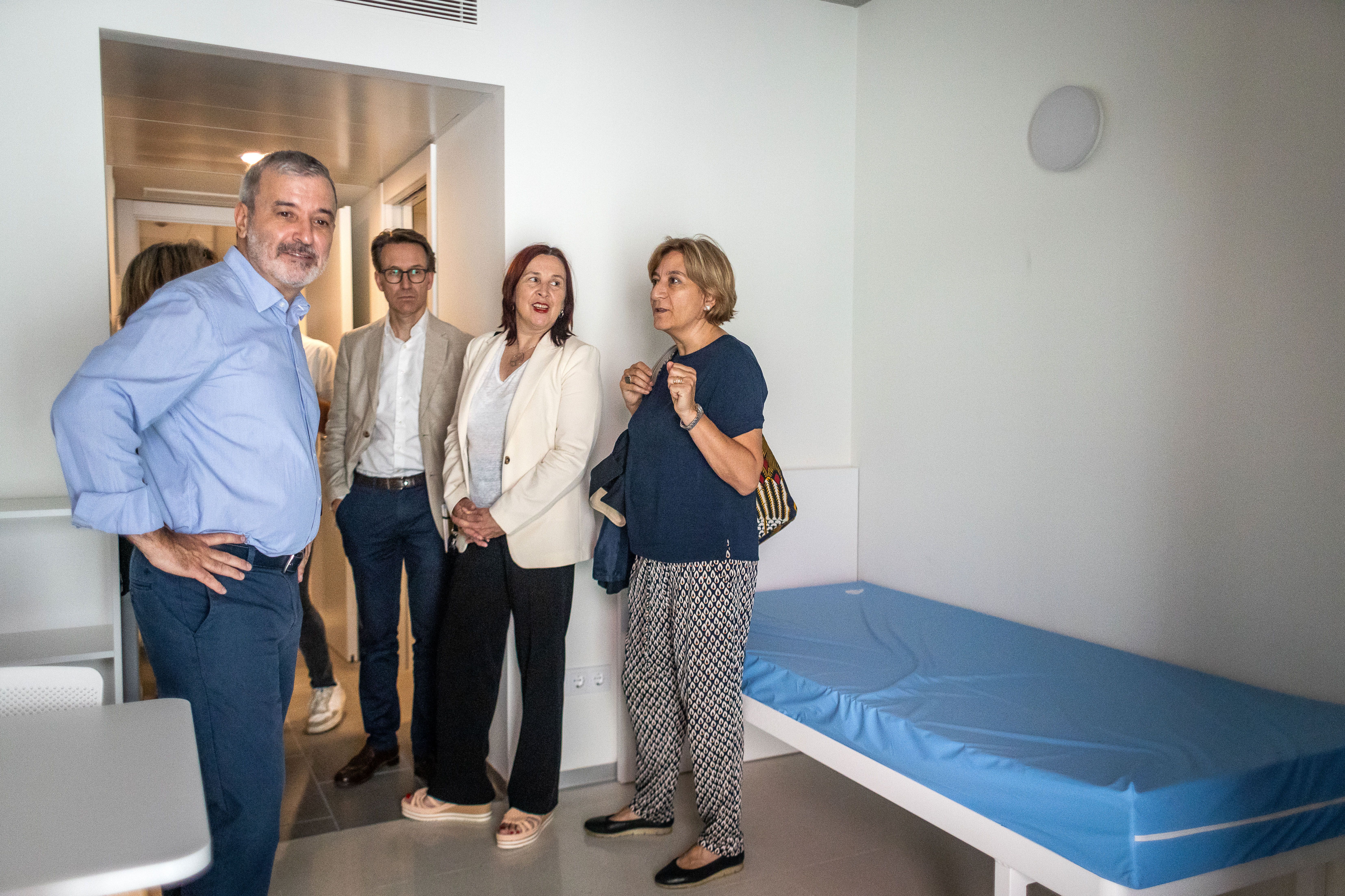 L'alcalde Jaume Collboni visita els nous allotjaments de l'Ajuntament