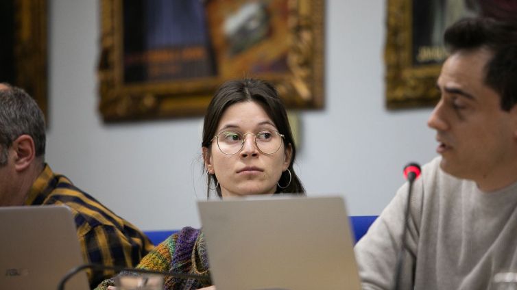 Bruna Cañada, regidora de la CUP Olot