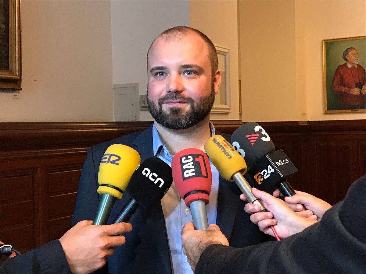 Nikolaj Villumsen defensa el dret a l'autodeterminació de Catalunya
