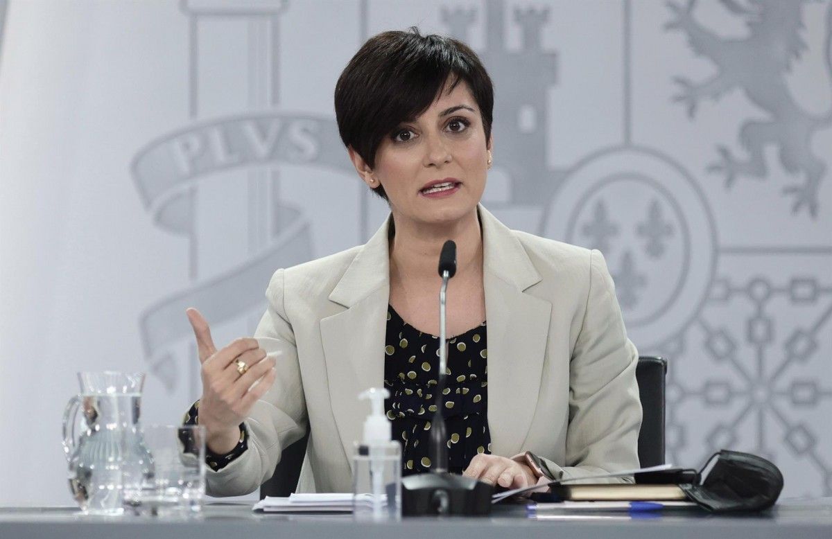 Isabel Rodríguez, portaveu del govern espanyo