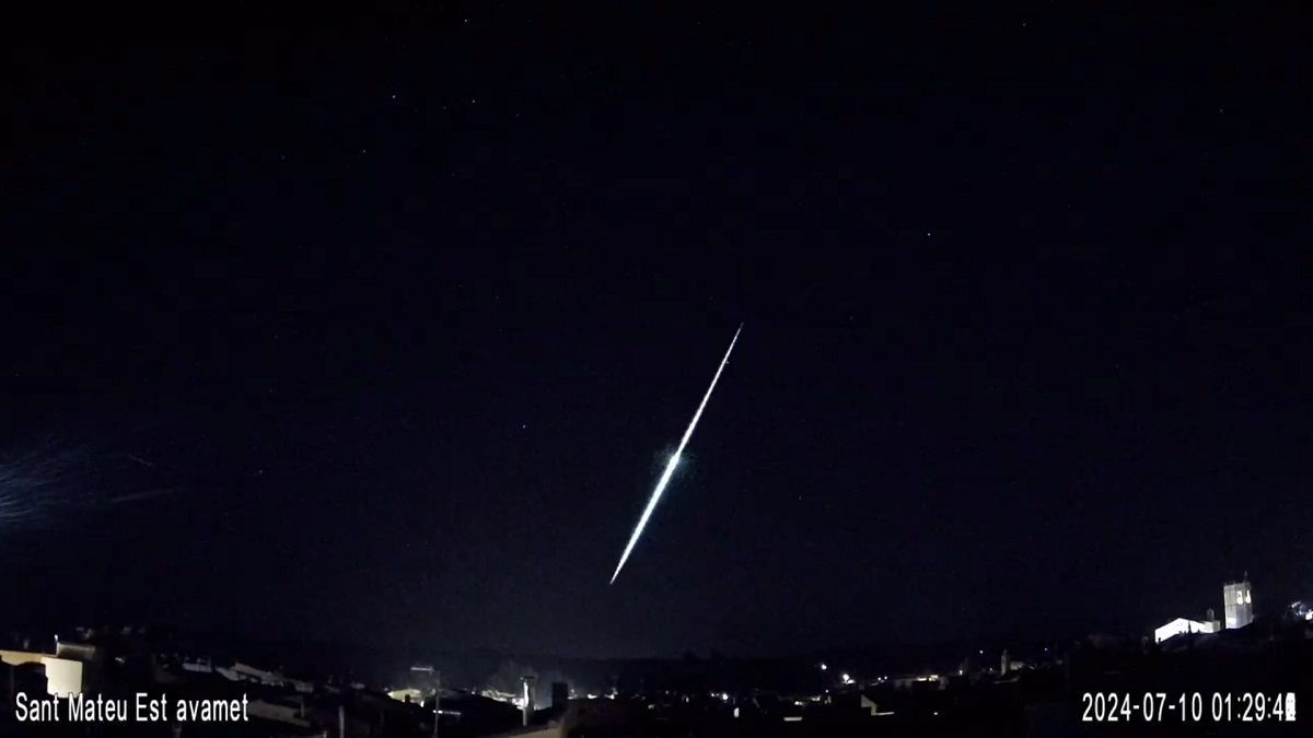 Un segon meteor travessa Catalunya en pocs dies