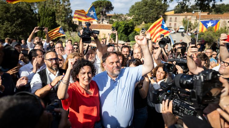 Marta Rovira ja és a Catalunya exiliCantallops Oriol Junqueras