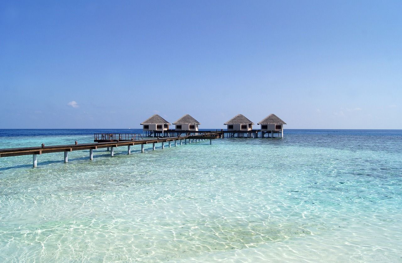 Un resort a les illes Maldives