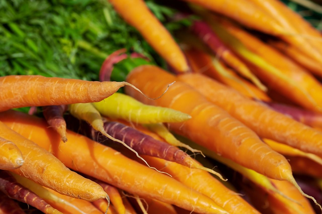 Les pastanagues, un dels aliments que se suposa que ajuden a posar-se moreno