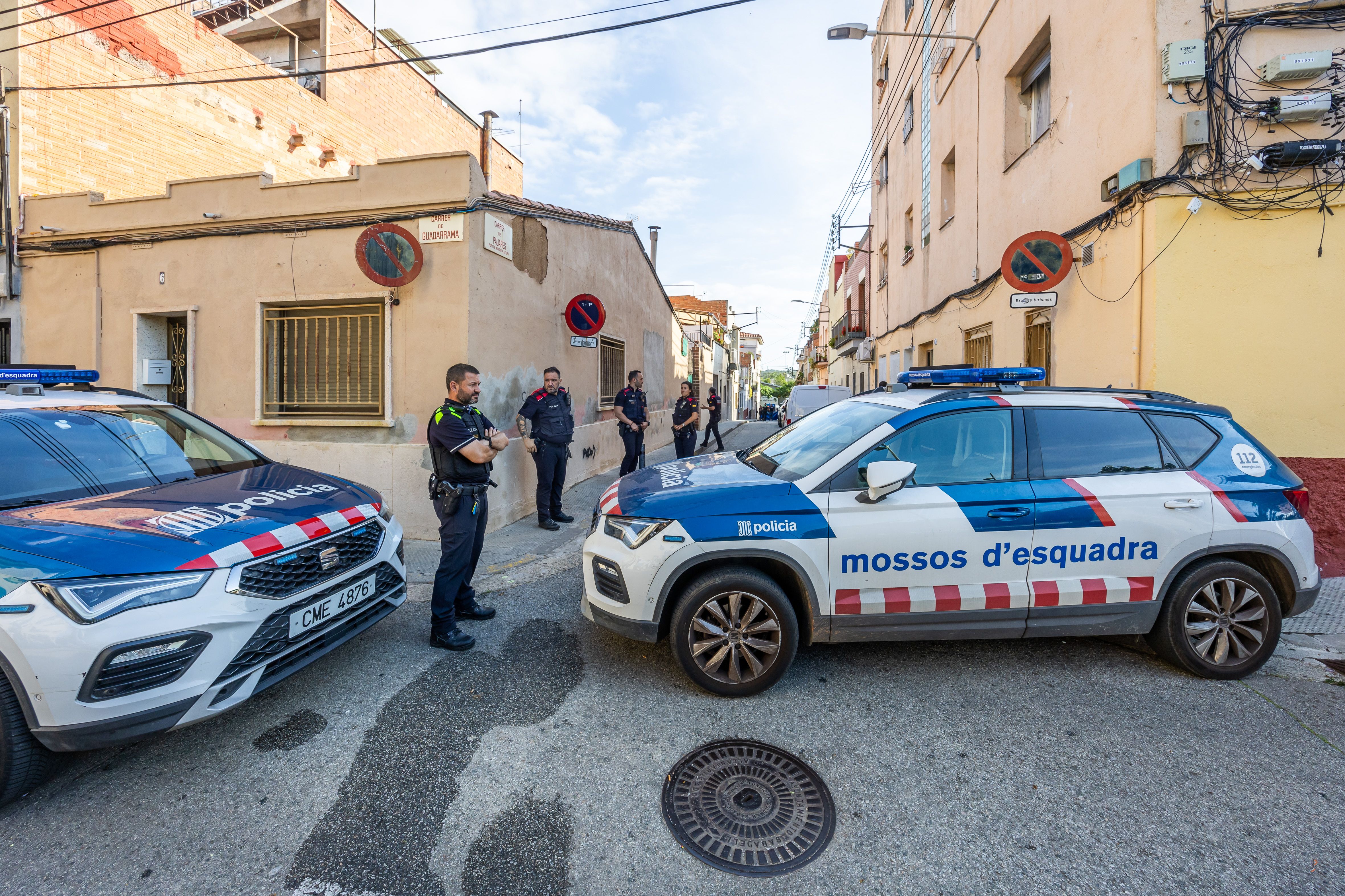 Desplegament dels Mossos per un assassinat