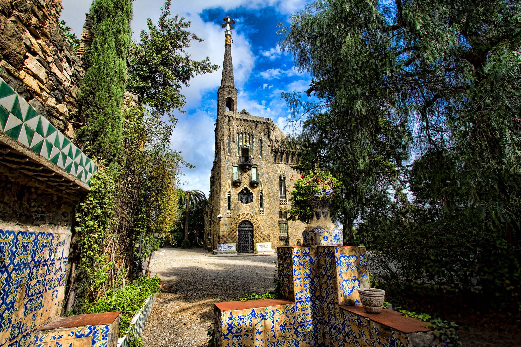 La Torre Bellesguard de Barcelona, obra d'Antoni Gaudí