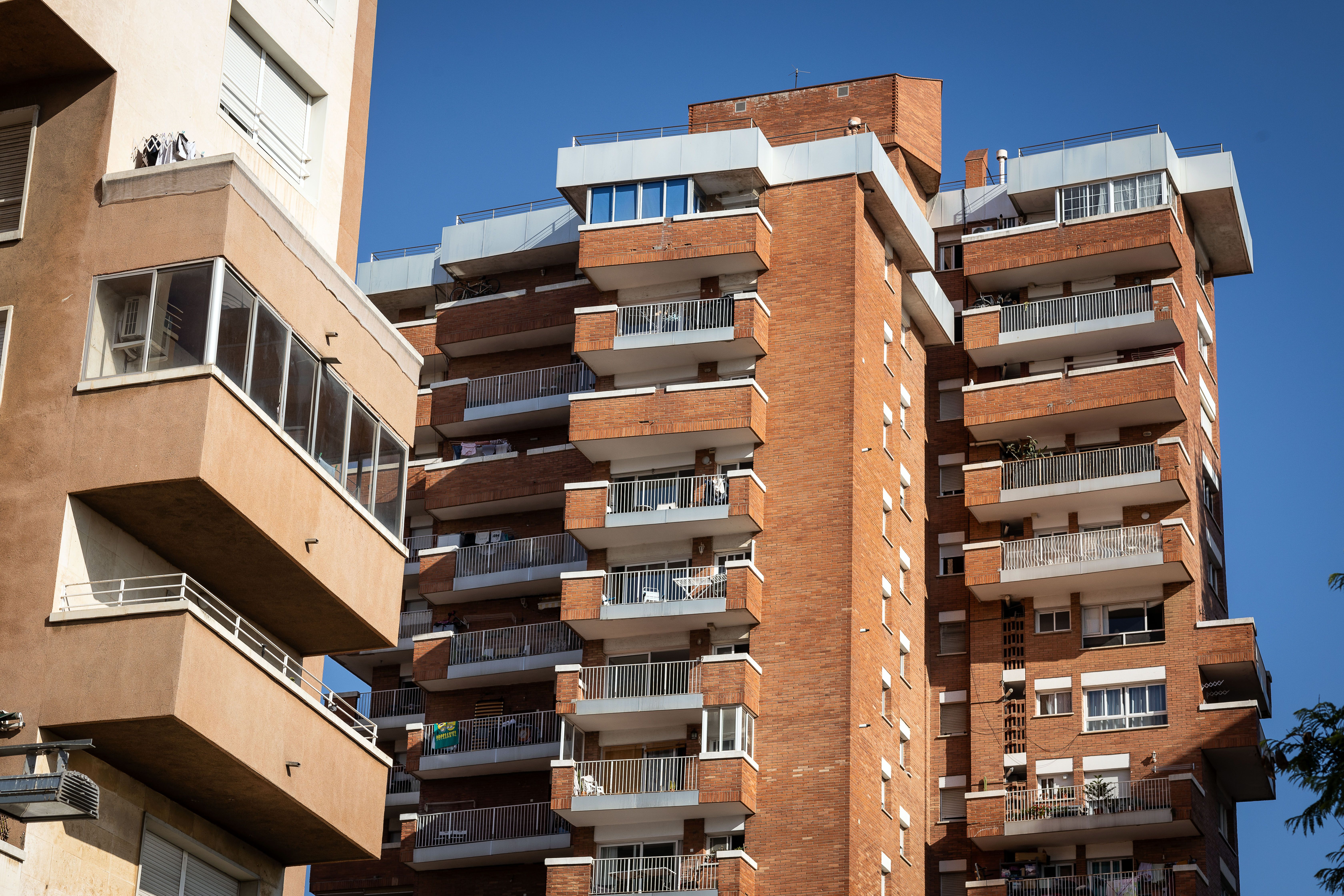 Un bloc de pisos de lloguer a Barcelona