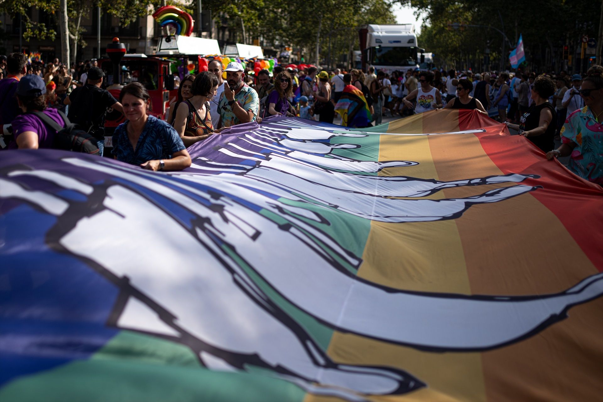 La manifestació del Pride, aquest dissabte a la tarda